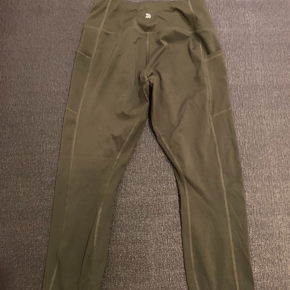 All In Motion High Rise Leggings Medium Olive - Picture 3 of 5